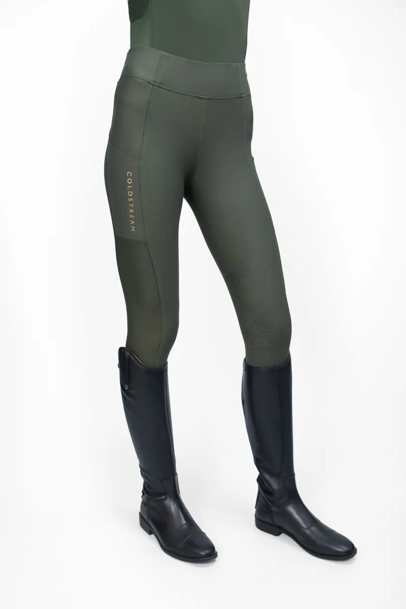 Coldstream Ednam Riding Tights - Fern Green